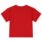 Boys Red Logo T-Shirt, 2, hi-res